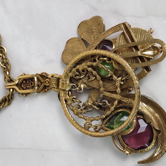 Vintage Arthur Pepper ART Modeart Charm Necklace - Picture 11 of 12